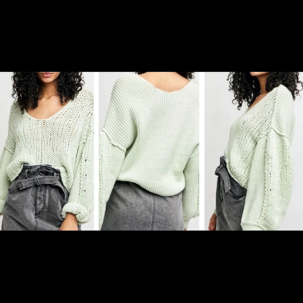 Free People Sea Breeze sweater - XS